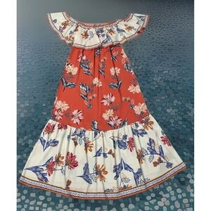 Flying Tomato Women's Off Shoulder Summer Floral Maxi Dress S~ Small  Boho Chic